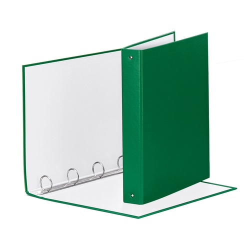 Raccoglitore Meeting - 4 anelli tondi 30 mm - dorso 4 cm - 22x30 cm - PPL - verde - Esselte