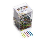 Fermagli colorati in scatola Gran Mix - 125 gr - colori e misure assortiti - Molho Leone
