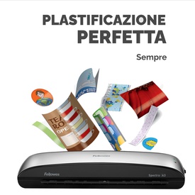 Plastificatrice Spectra - A3 - a caldo - Fellowes