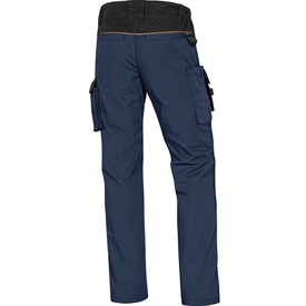 Pantalone da lavoro Mach 2 Corporate - twill/poliestere/cotone - tagliaXL - blu/nero - Deltaplus