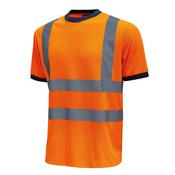 T-shirt alta visibilità Mist - taglia M - arancio fluo - U-Power - conf. 3 pezzi