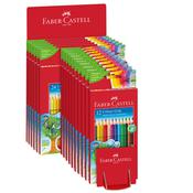 Matite colorate Nuova Color Grip - assortiti - Faber-Castell - espositore 10 + 6 astucci