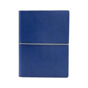 Taccuino Evo Ciak - 9 x 13 cm - fogli bianchi - copertina blu - In Tempo