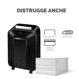 Distruggidocumenti LX 200 - a frammenti - Fellowes