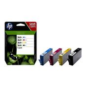 Hp - Confezione 4 cartucce ink - 364XL - C/M/Y/K - N9J74AE - C/M/Y 775 pag cad / K 550 pag
